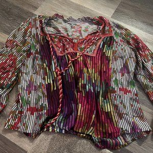 Conditions Apply Anthropologie Women's size Large Blouse